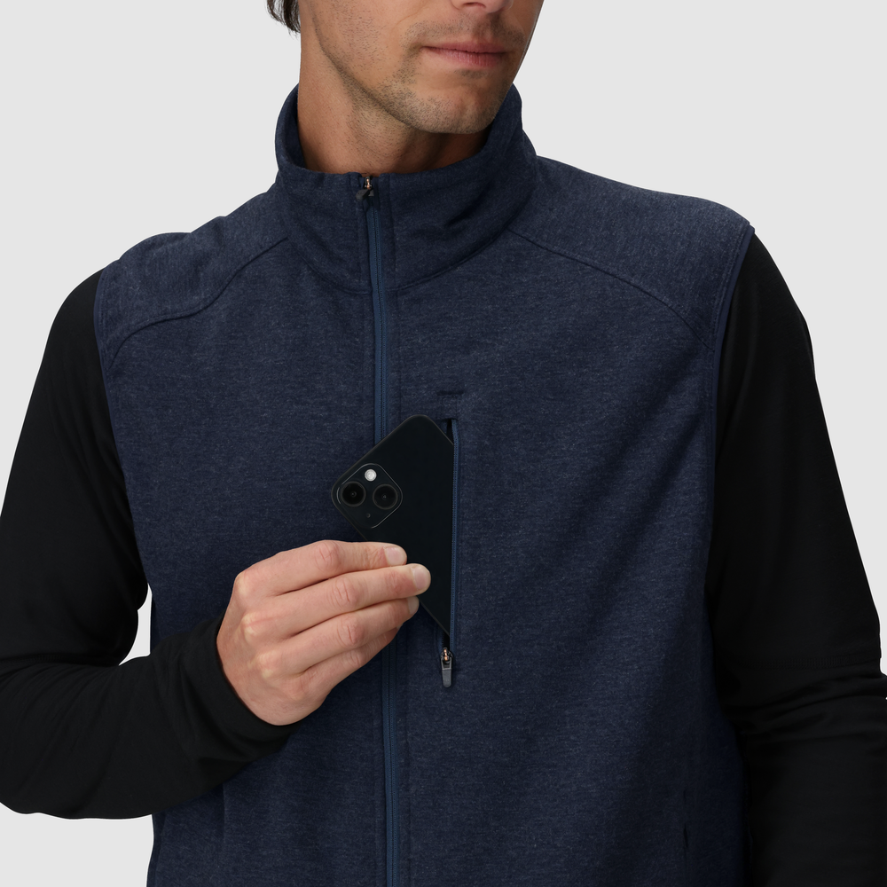 Men's Crescent Fleece Vest - 图片 12