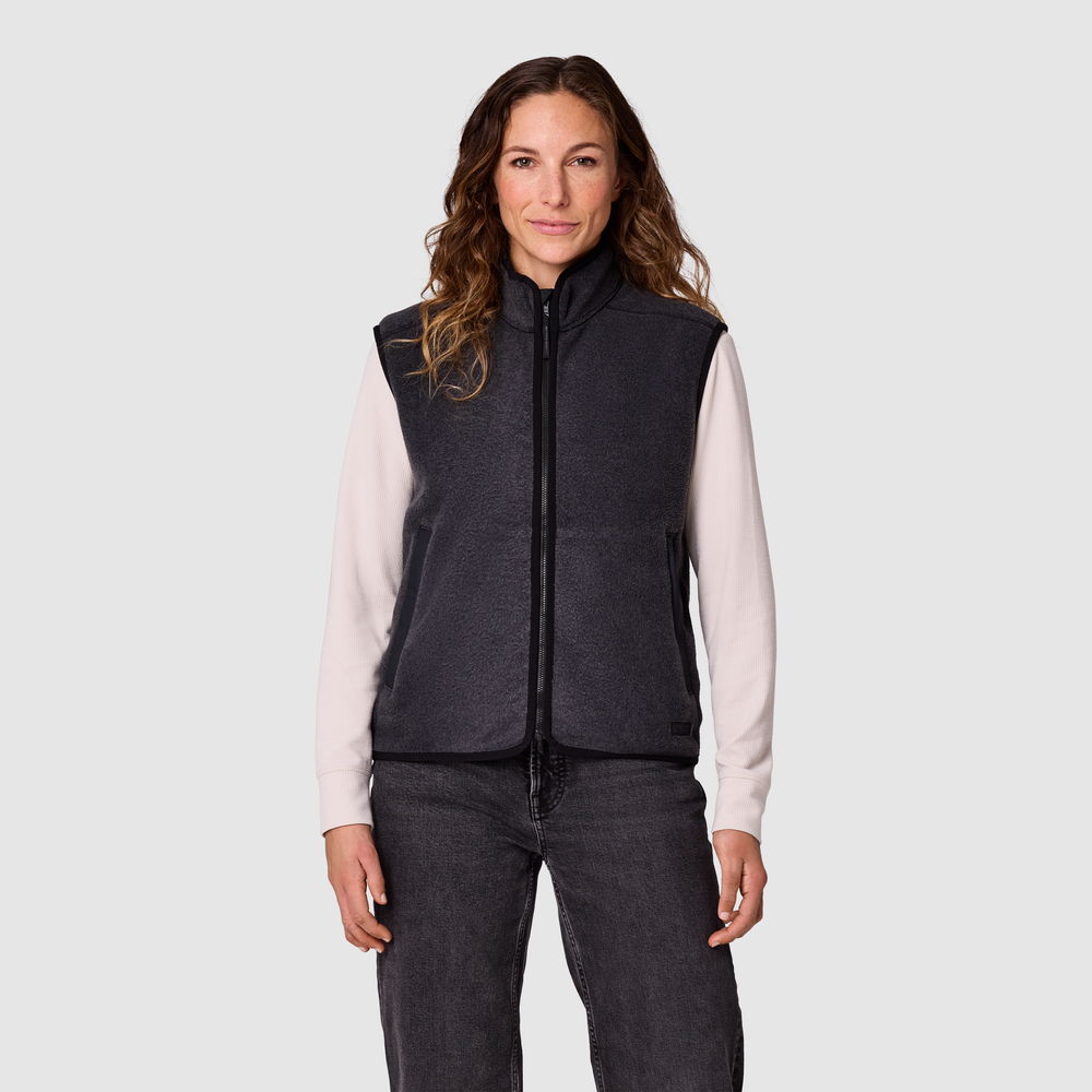 Women's Deming Fleece Vest - 图片 11