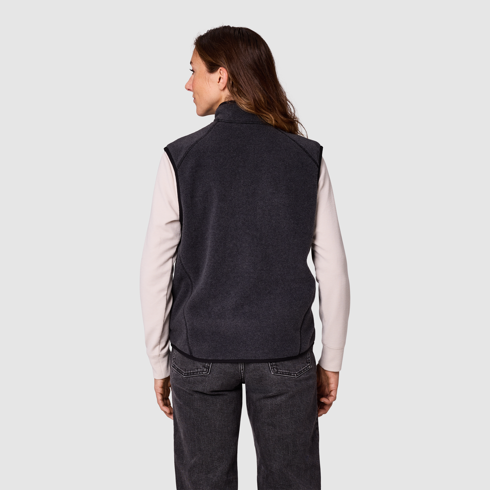 Women's Deming Fleece Vest - 图片 12