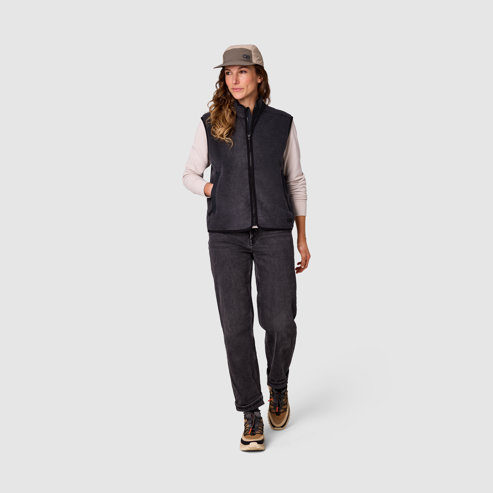 Women's Deming Fleece Vest - 图片 14