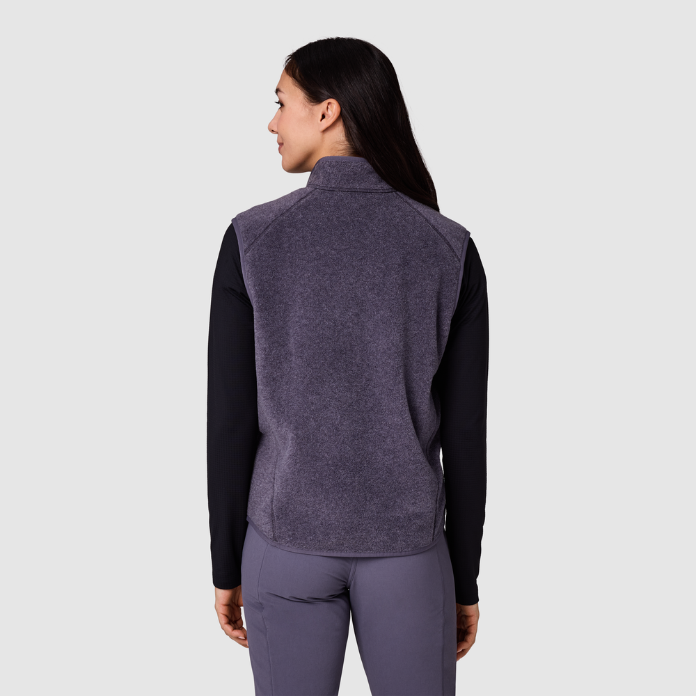 Women's Deming Fleece Vest - 图片 7