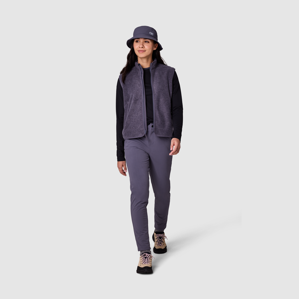 Women's Deming Fleece Vest - 图片 9